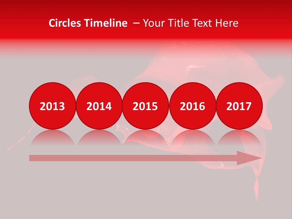 Splash Splashing Abstract PowerPoint Template