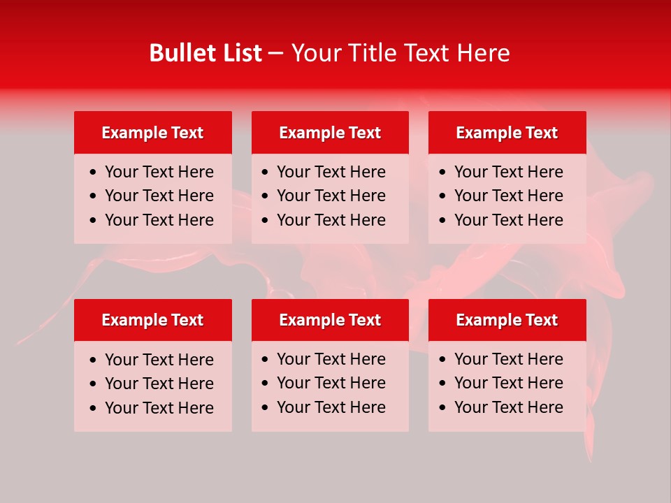 Splash Splashing Abstract PowerPoint Template