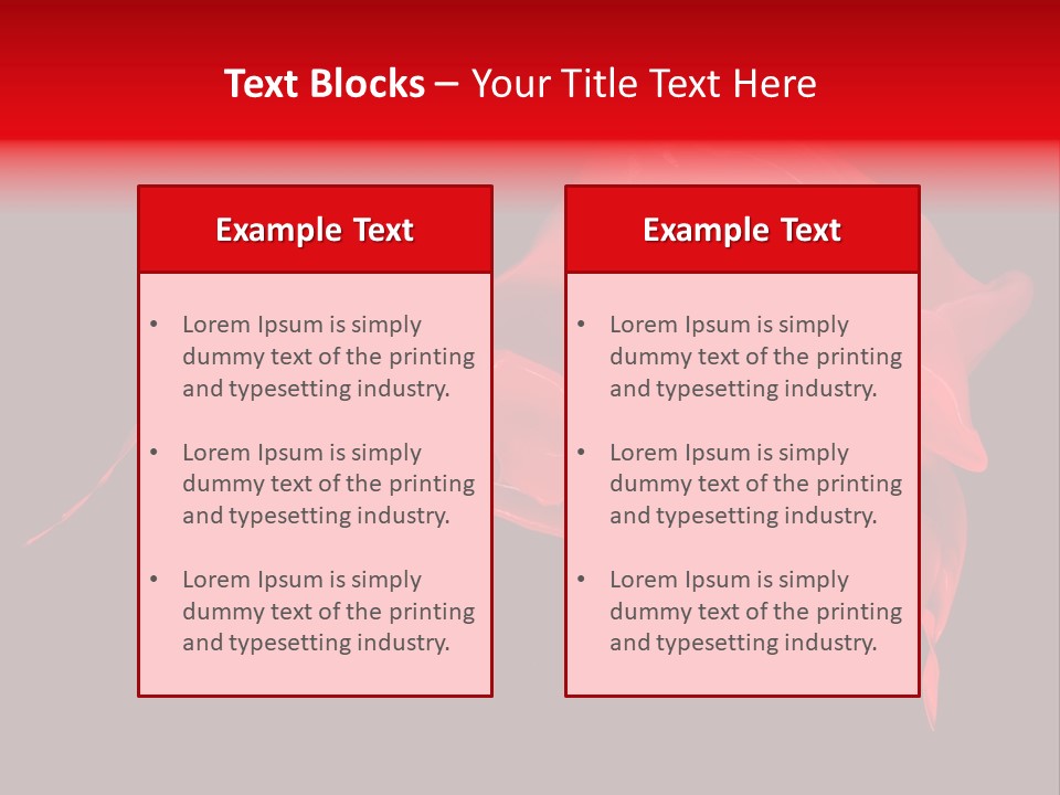 Splash Splashing Abstract PowerPoint Template