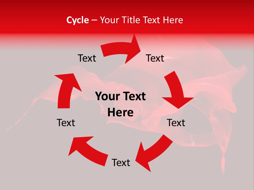 Splash Splashing Abstract PowerPoint Template