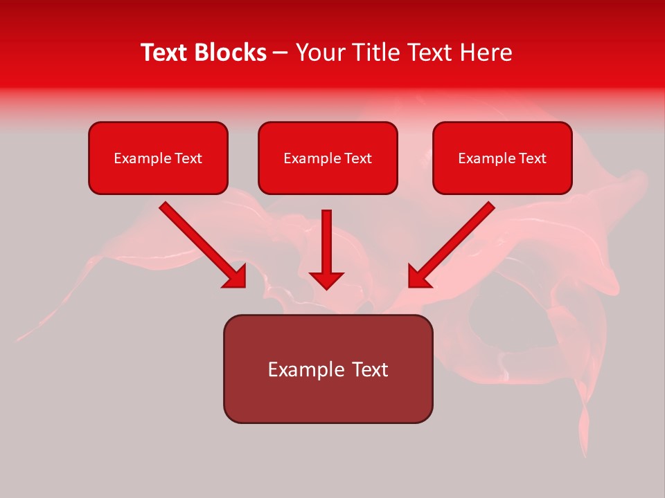 Splash Splashing Abstract PowerPoint Template