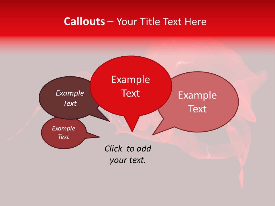Splash Splashing Abstract PowerPoint Template