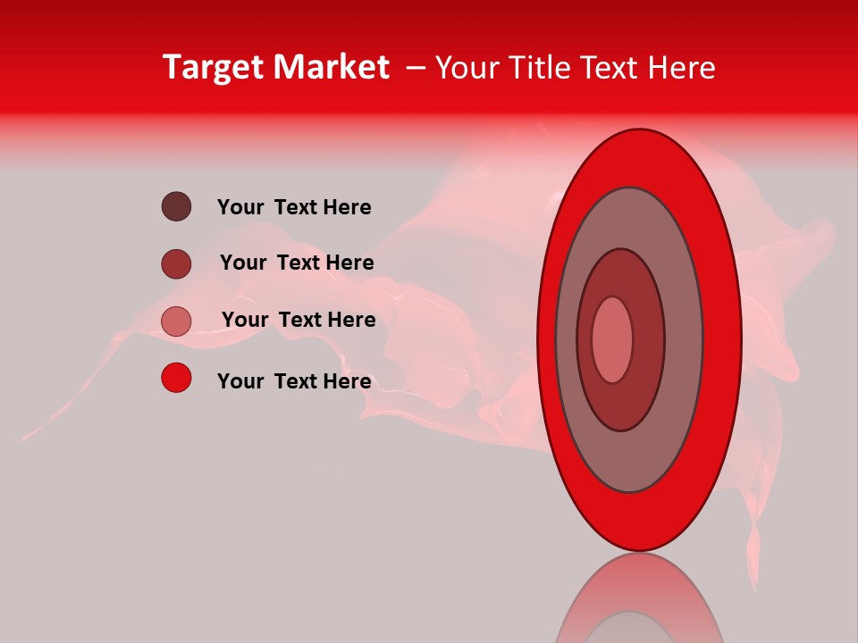 Splash Splashing Abstract PowerPoint Template