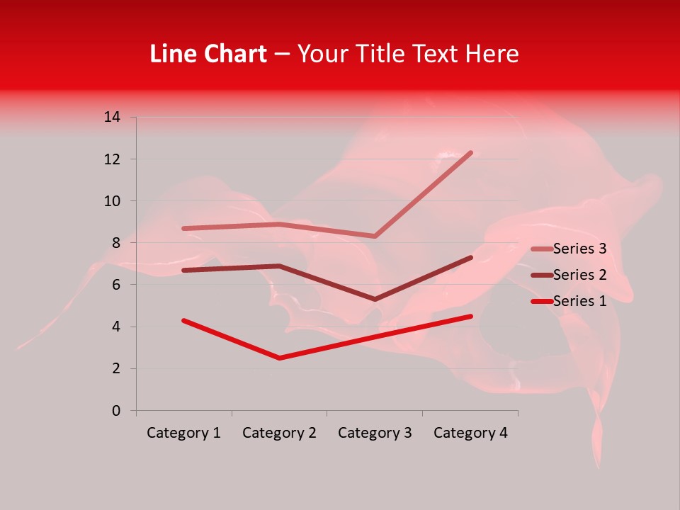 Splash Splashing Abstract PowerPoint Template
