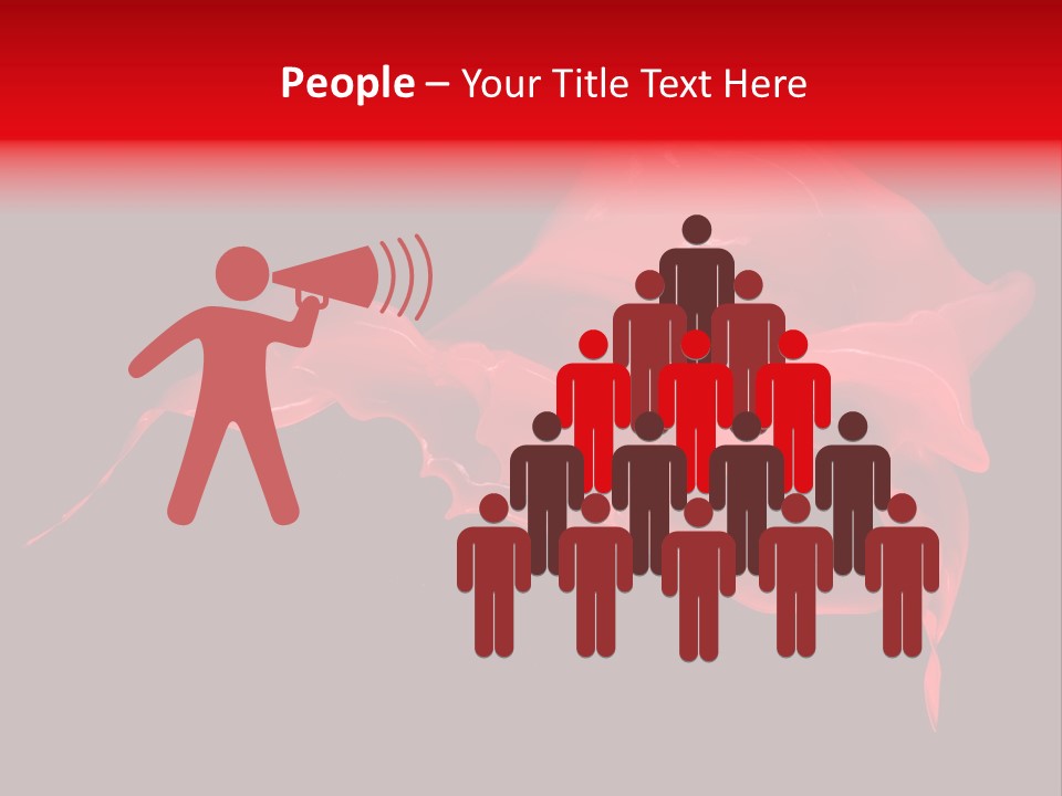 Splash Splashing Abstract PowerPoint Template