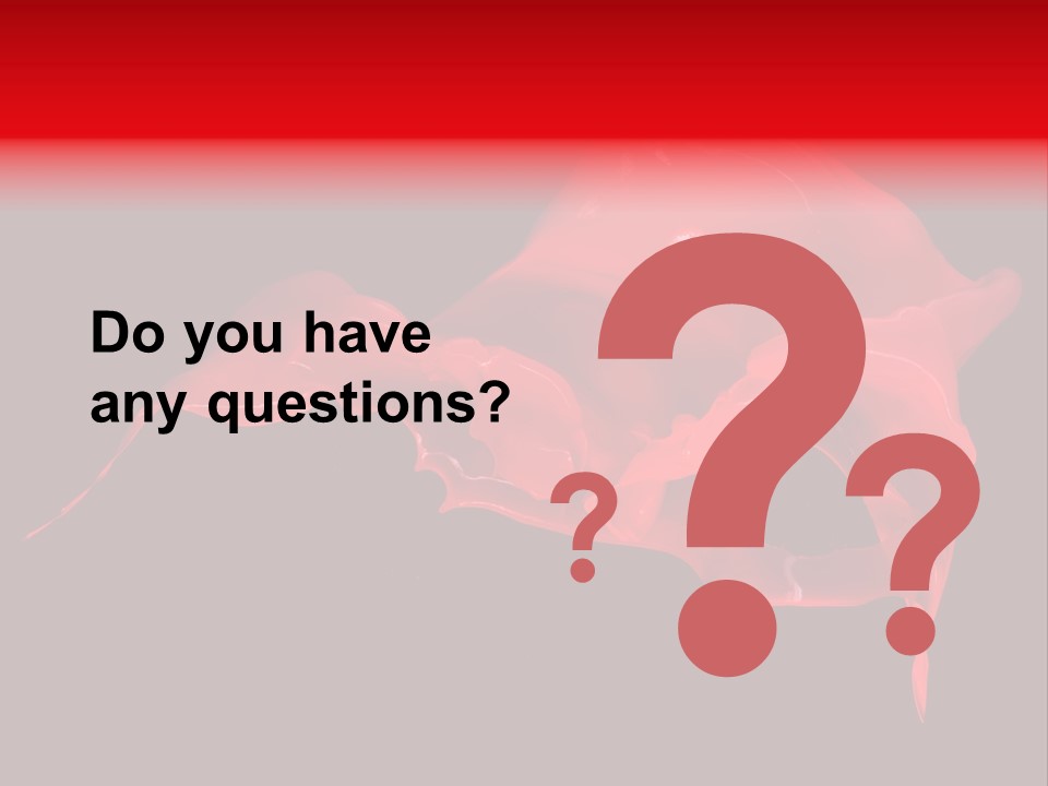 Splash Splashing Abstract PowerPoint Template