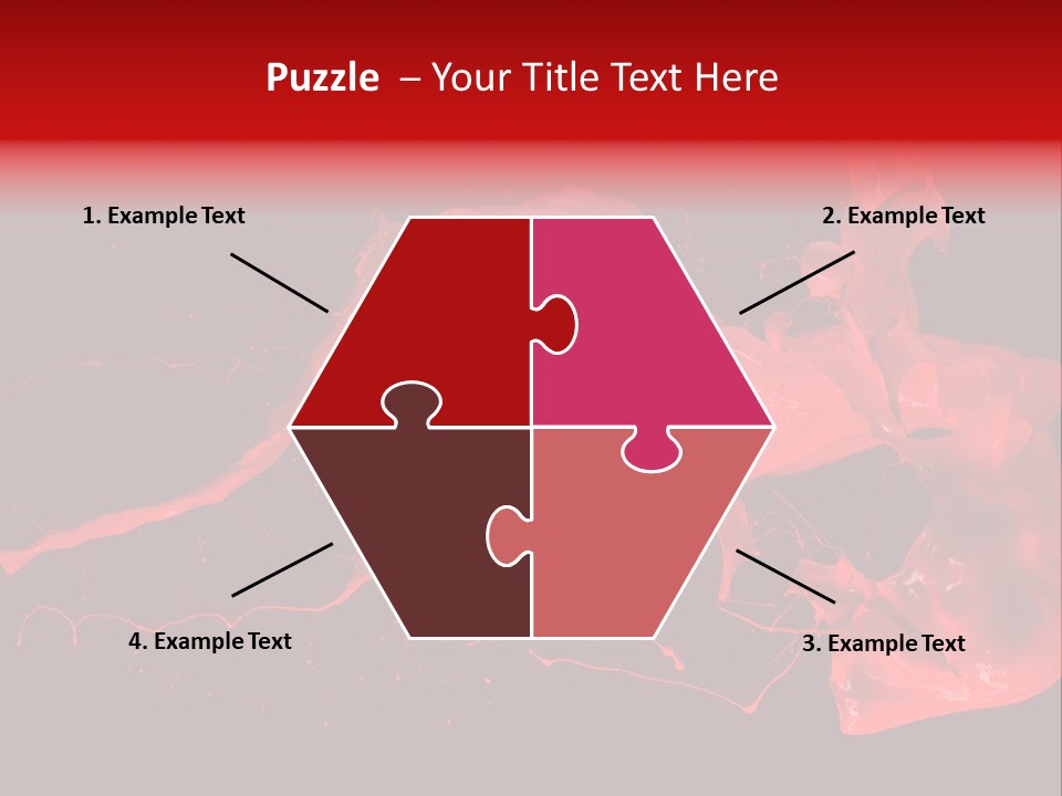 Black Paintbrush Background PowerPoint Template