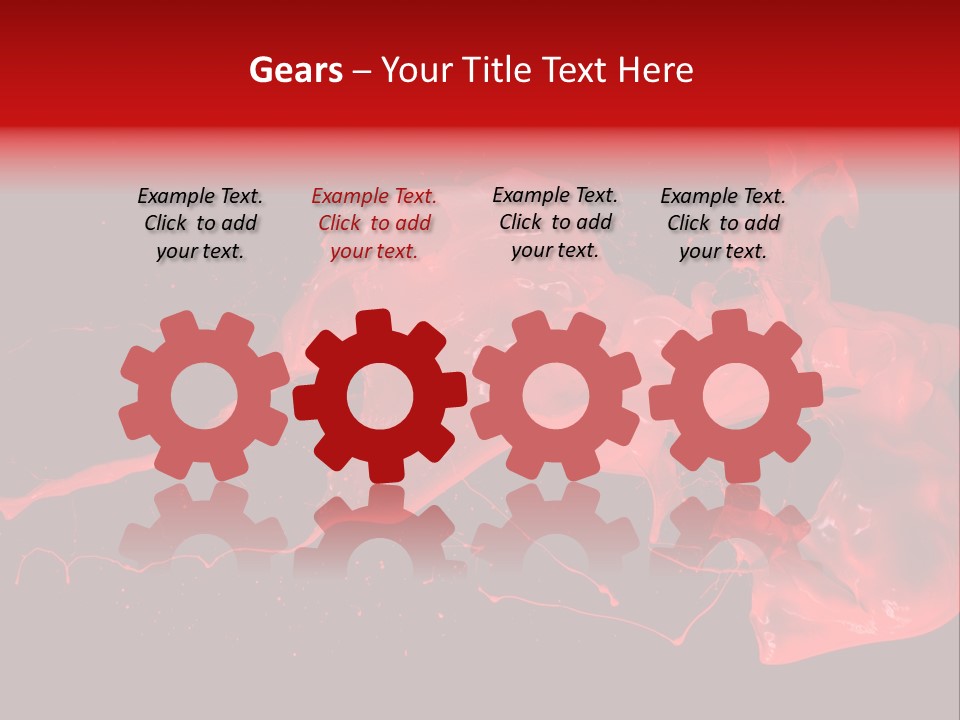 Black Paintbrush Background PowerPoint Template