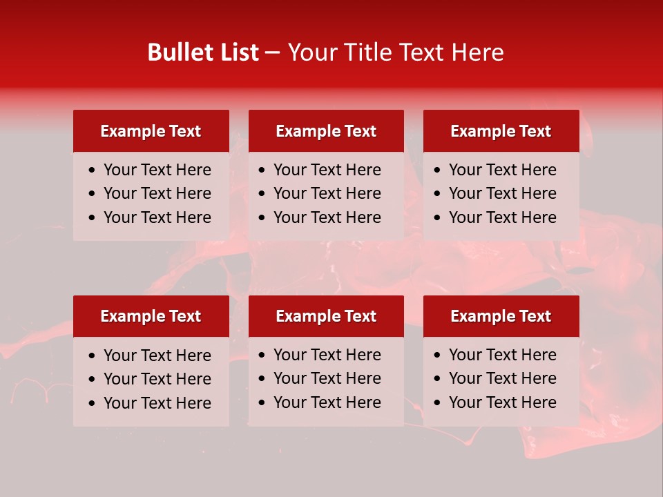 Black Paintbrush Background PowerPoint Template