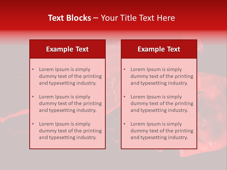 Black Paintbrush Background PowerPoint Template