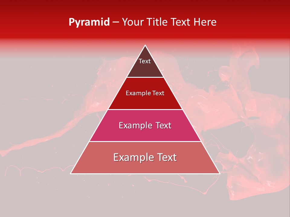 Black Paintbrush Background PowerPoint Template