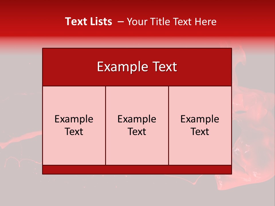 Black Paintbrush Background PowerPoint Template