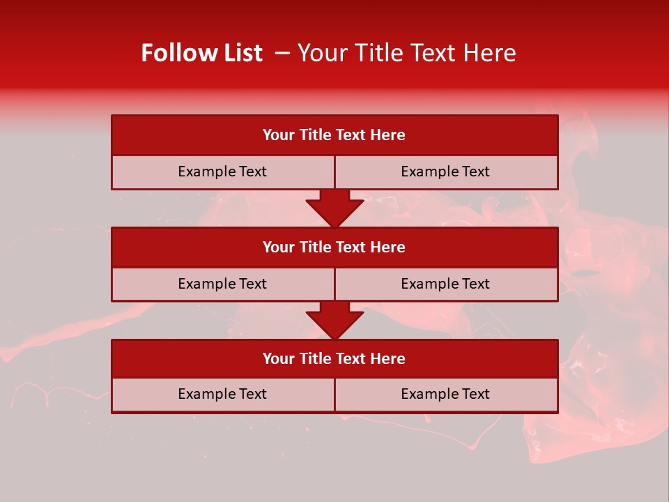 Black Paintbrush Background PowerPoint Template