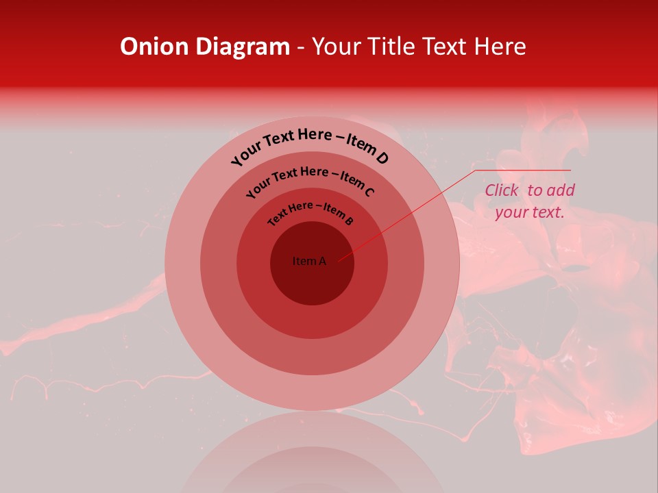 Black Paintbrush Background PowerPoint Template