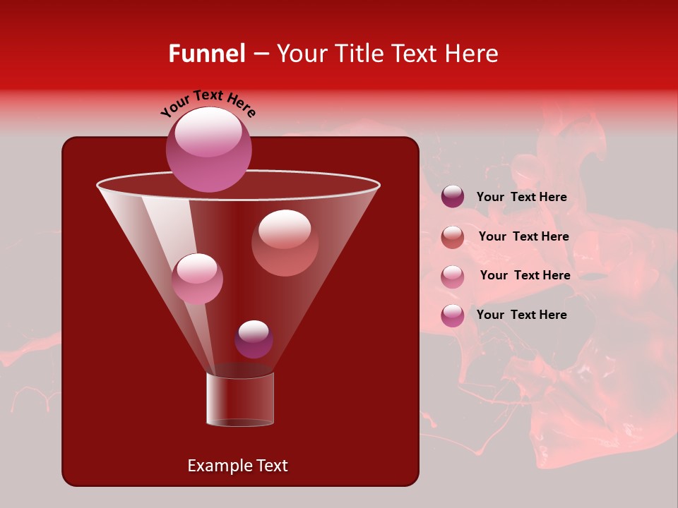 Black Paintbrush Background PowerPoint Template