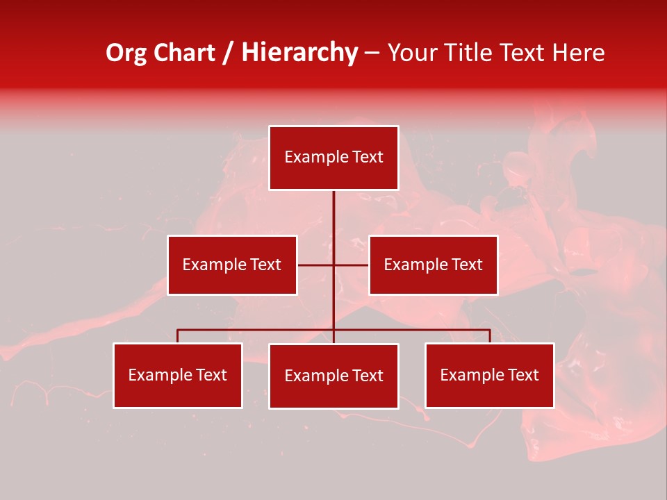 Black Paintbrush Background PowerPoint Template