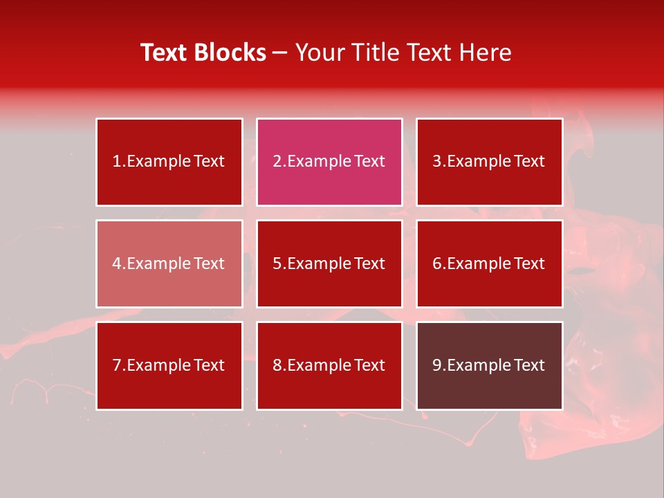 Black Paintbrush Background PowerPoint Template