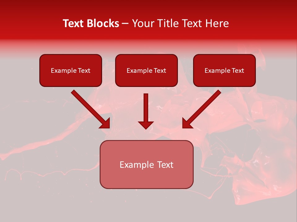 Black Paintbrush Background PowerPoint Template
