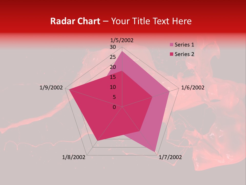 Black Paintbrush Background PowerPoint Template