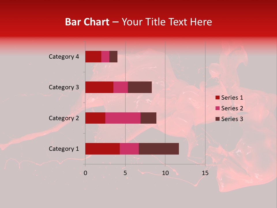 Black Paintbrush Background PowerPoint Template