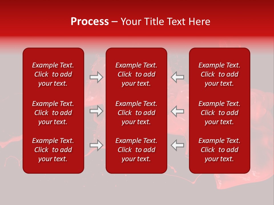 Black Paintbrush Background PowerPoint Template
