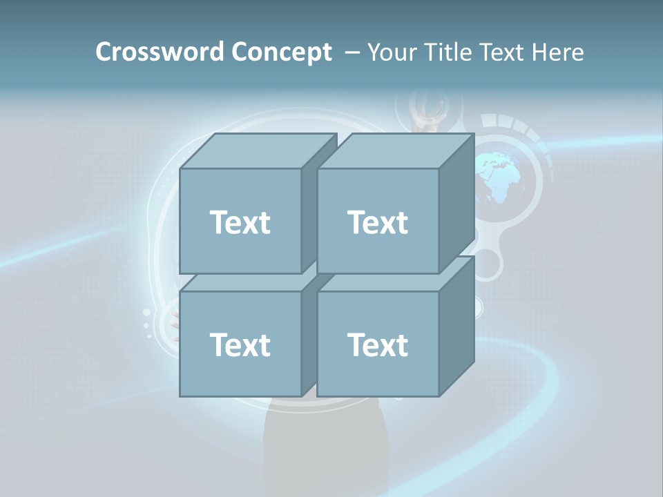 Select Person Worldmap PowerPoint Template