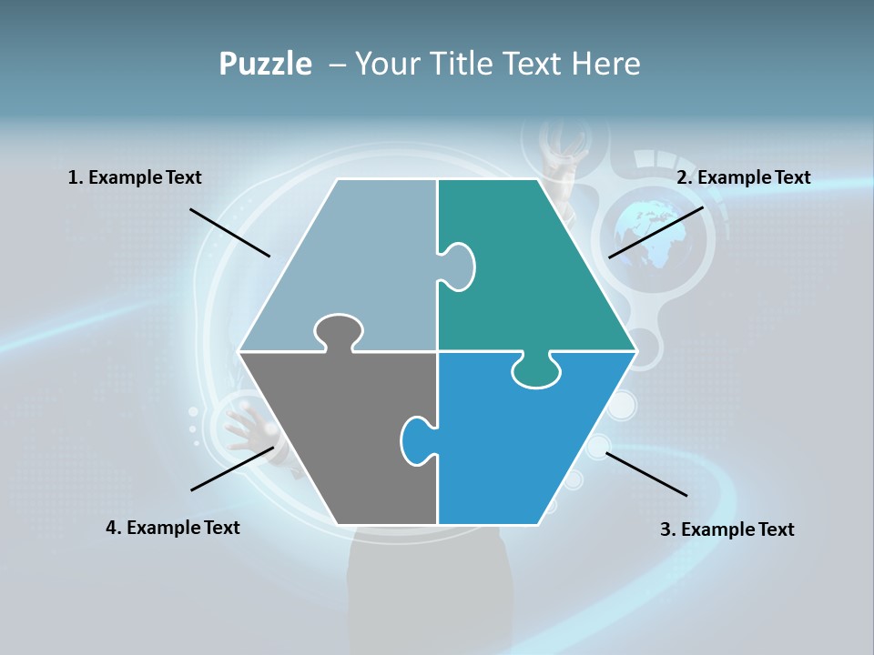 Select Person Worldmap PowerPoint Template