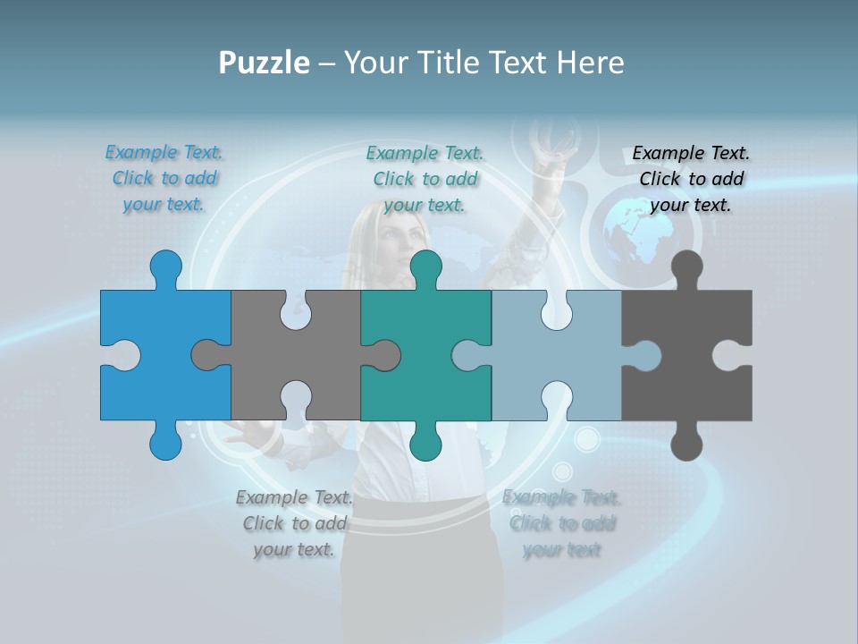 Select Person Worldmap PowerPoint Template