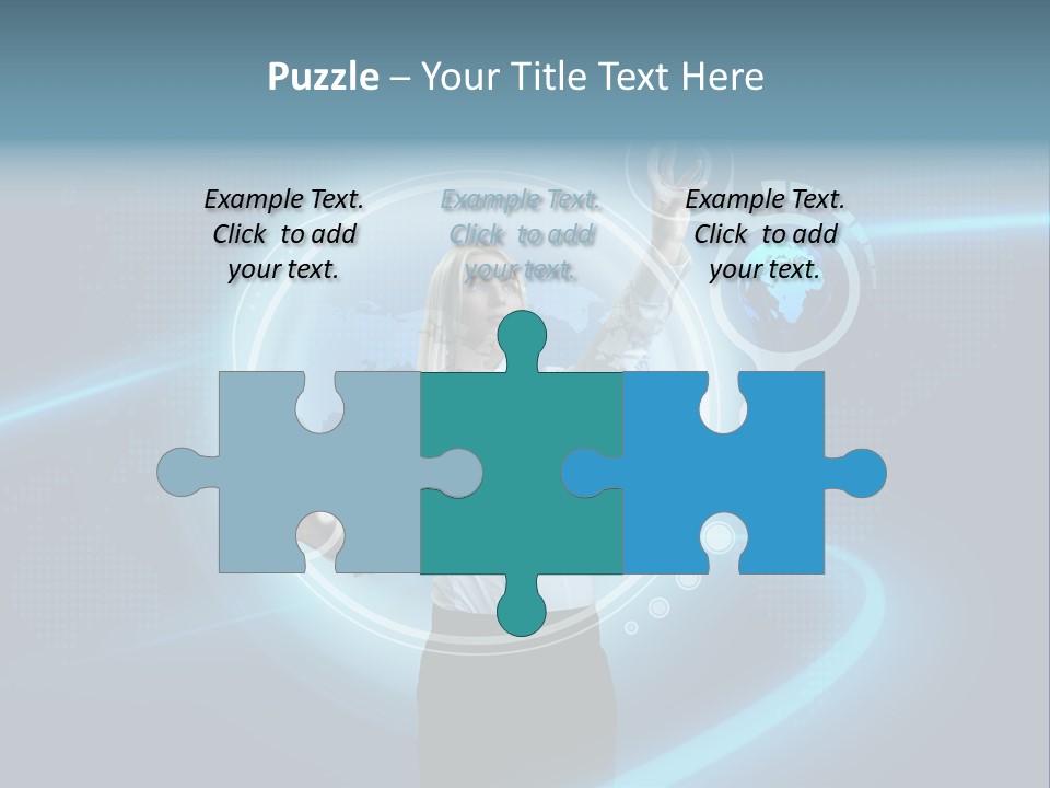 Select Person Worldmap PowerPoint Template