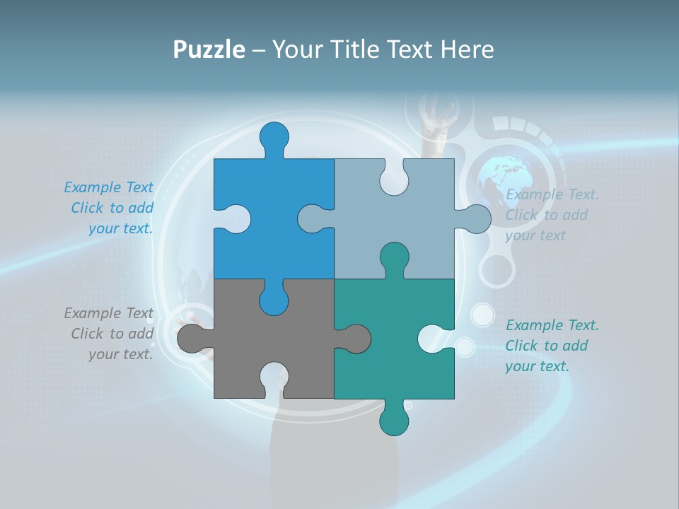 Select Person Worldmap PowerPoint Template