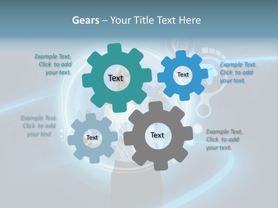 Select Person Worldmap PowerPoint Template