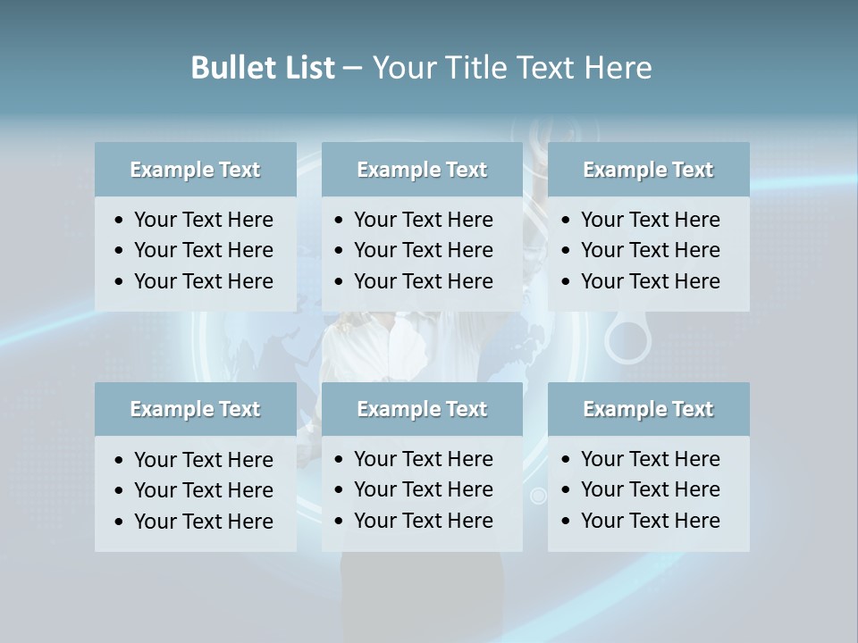 Select Person Worldmap PowerPoint Template
