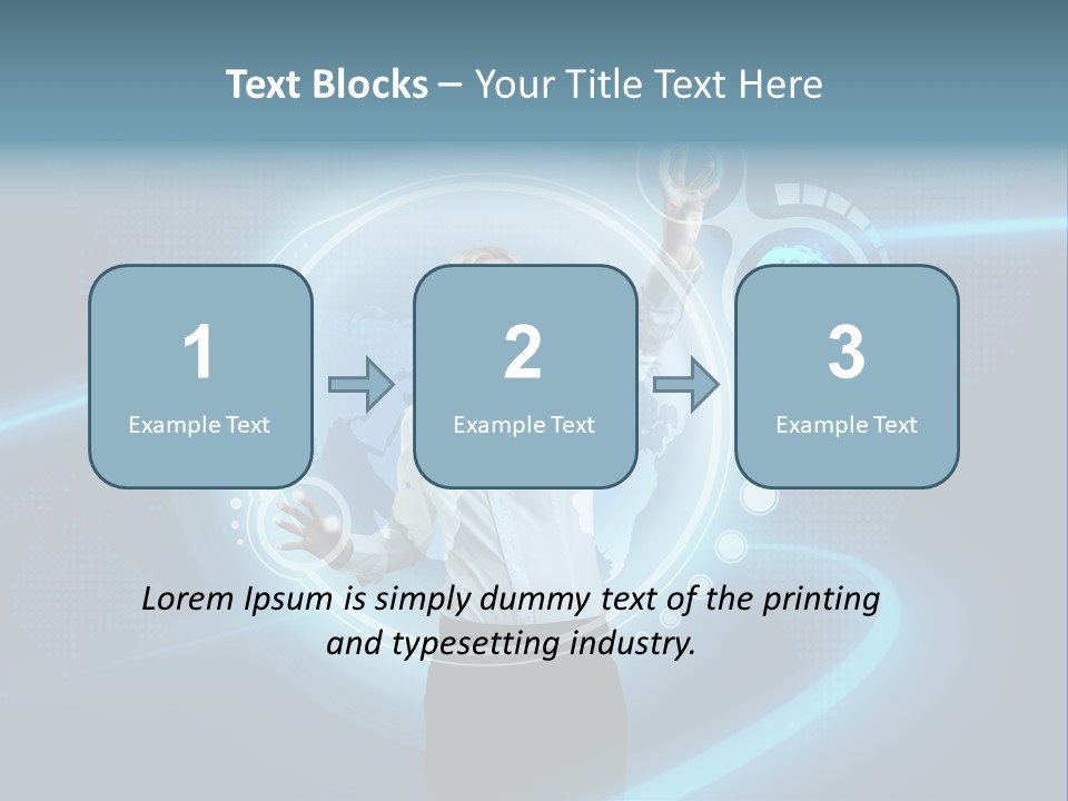 Select Person Worldmap PowerPoint Template