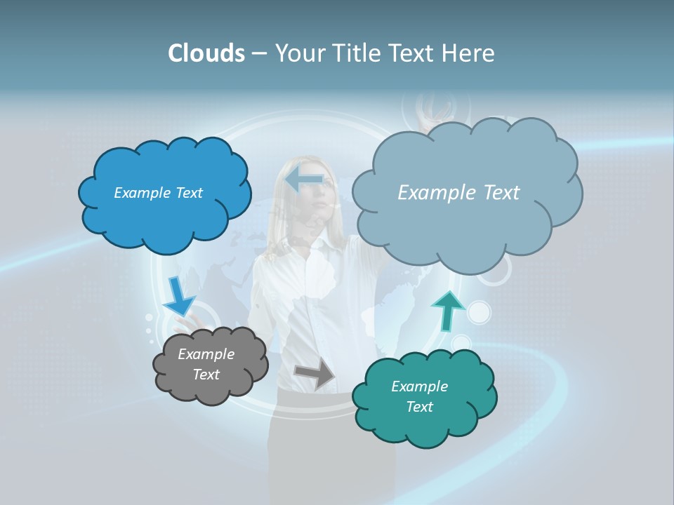 Select Person Worldmap PowerPoint Template