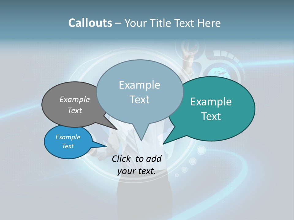 Select Person Worldmap PowerPoint Template