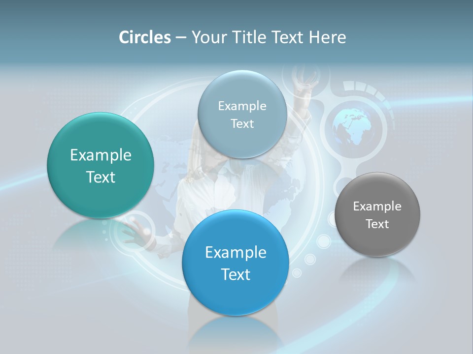 Select Person Worldmap PowerPoint Template
