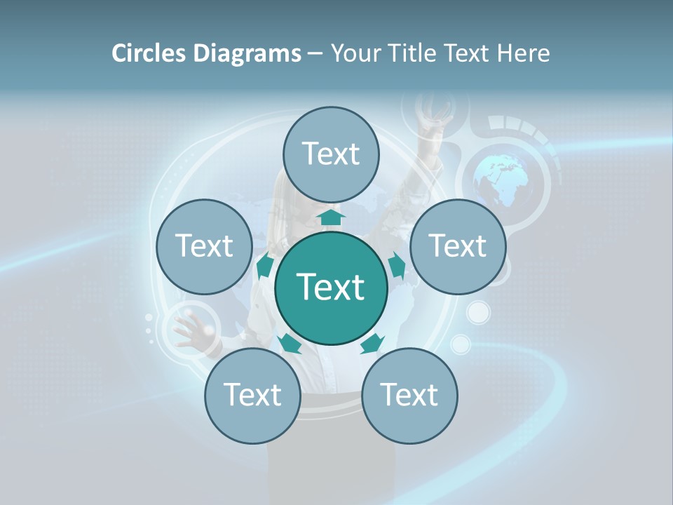Select Person Worldmap PowerPoint Template