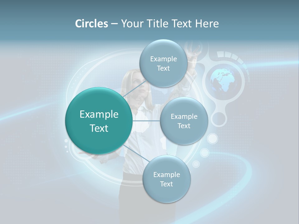 Select Person Worldmap PowerPoint Template