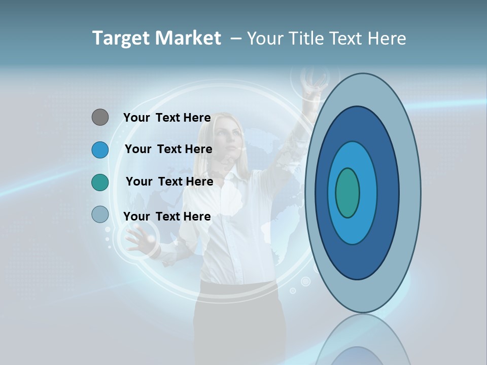 Select Person Worldmap PowerPoint Template