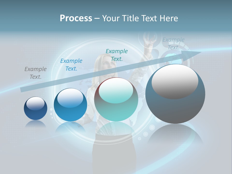 Select Person Worldmap PowerPoint Template
