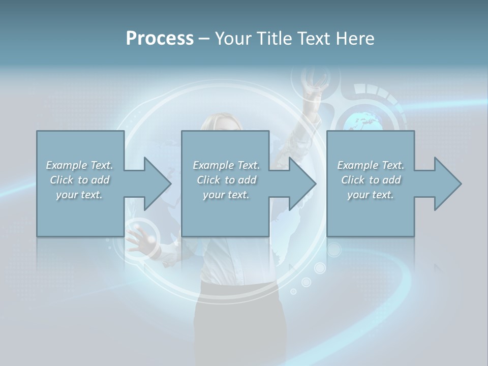 Select Person Worldmap PowerPoint Template