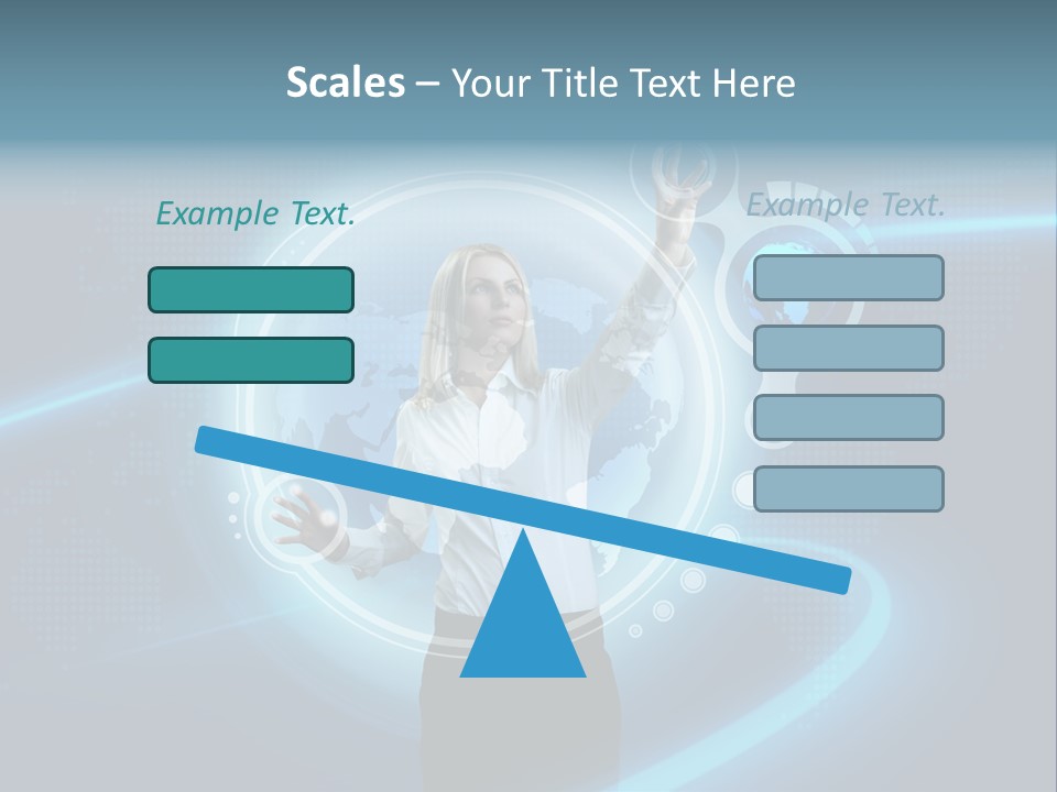 Select Person Worldmap PowerPoint Template