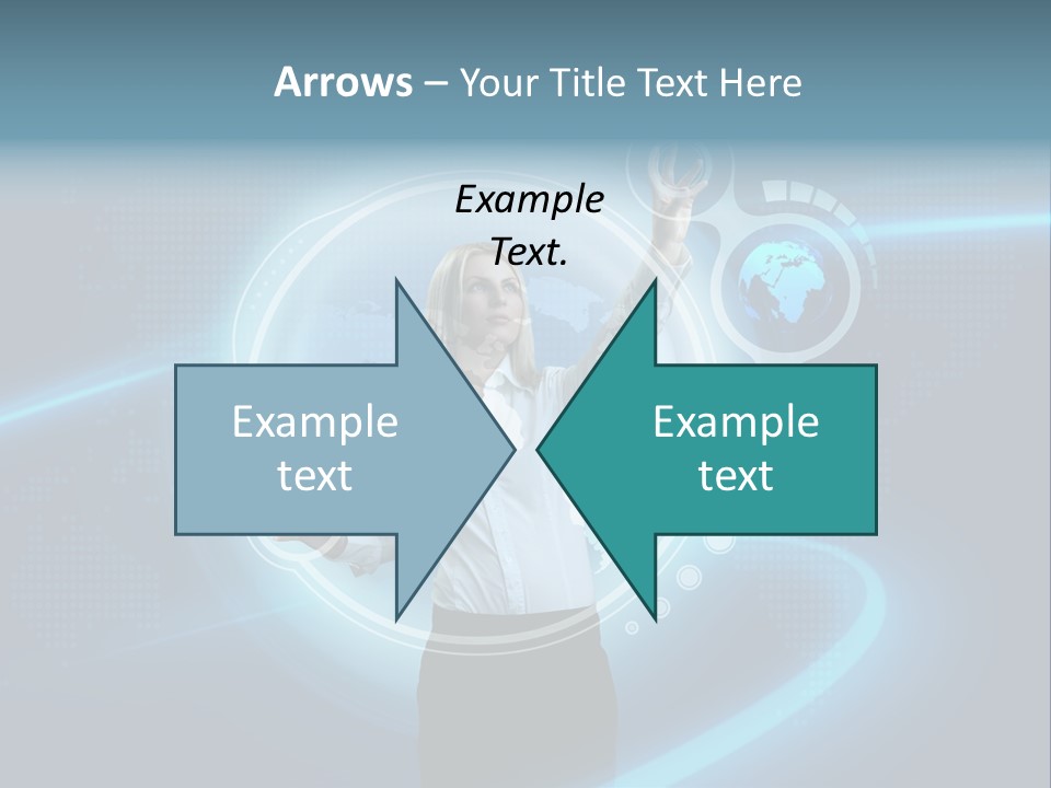 Select Person Worldmap PowerPoint Template