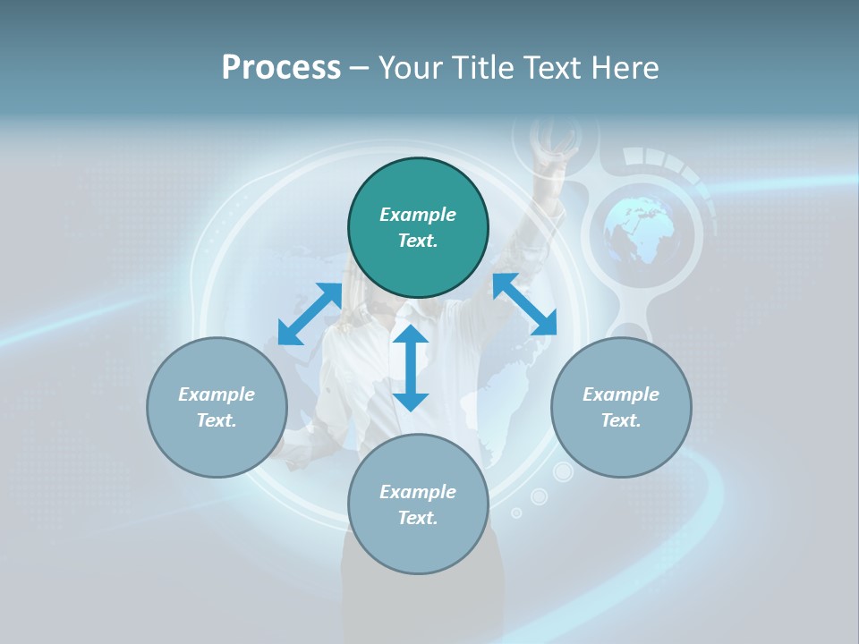 Select Person Worldmap PowerPoint Template