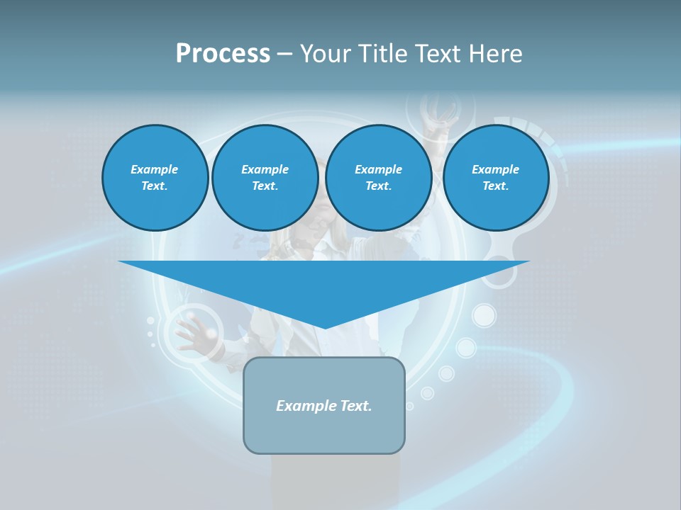 Select Person Worldmap PowerPoint Template