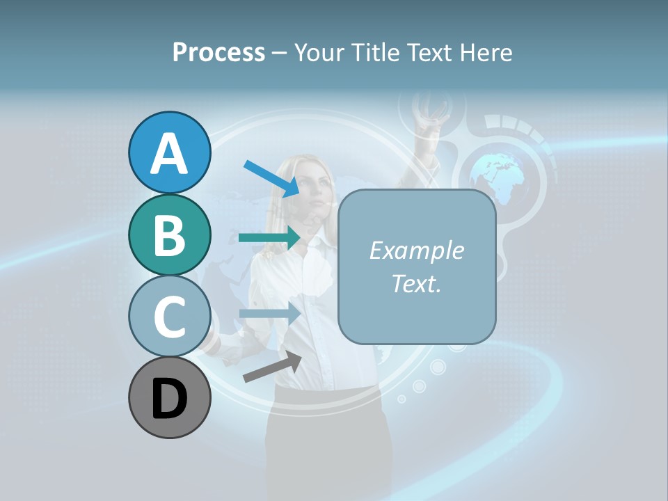 Select Person Worldmap PowerPoint Template