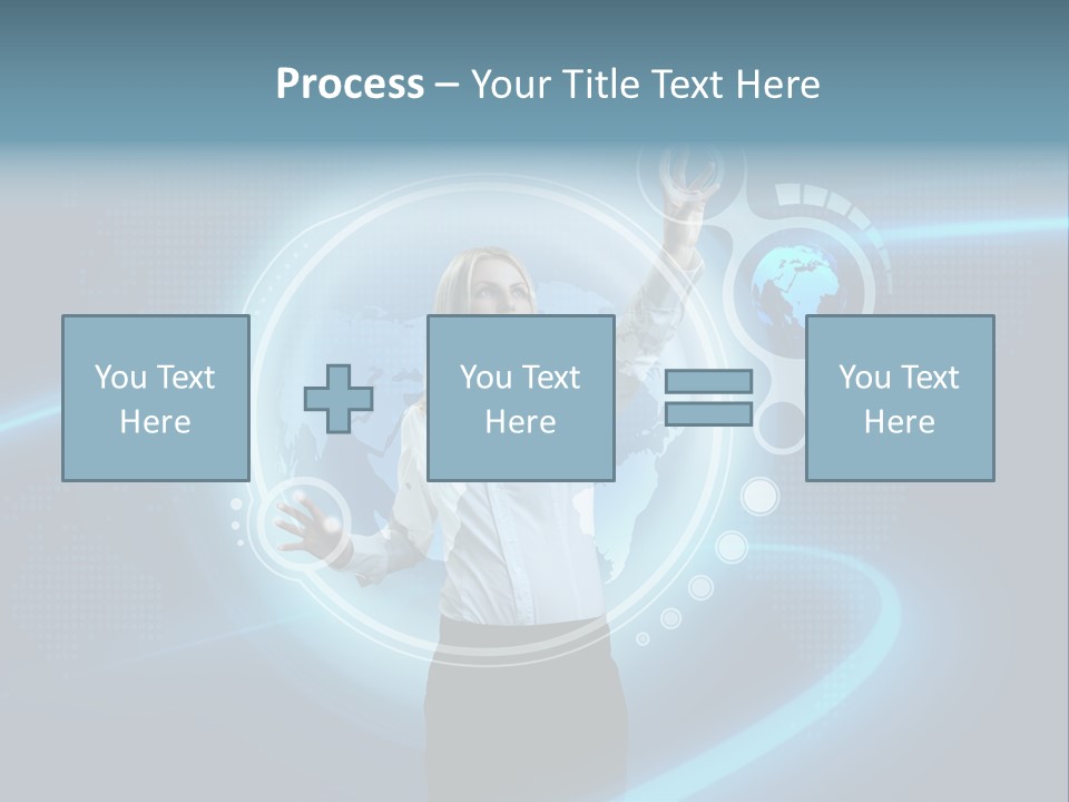 Select Person Worldmap PowerPoint Template