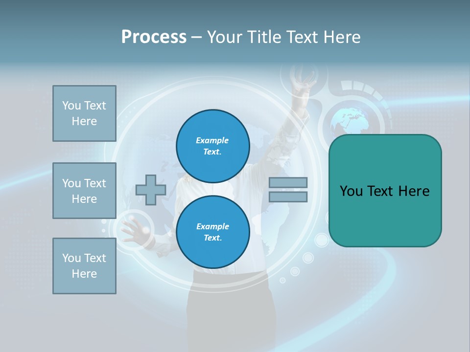 Select Person Worldmap PowerPoint Template