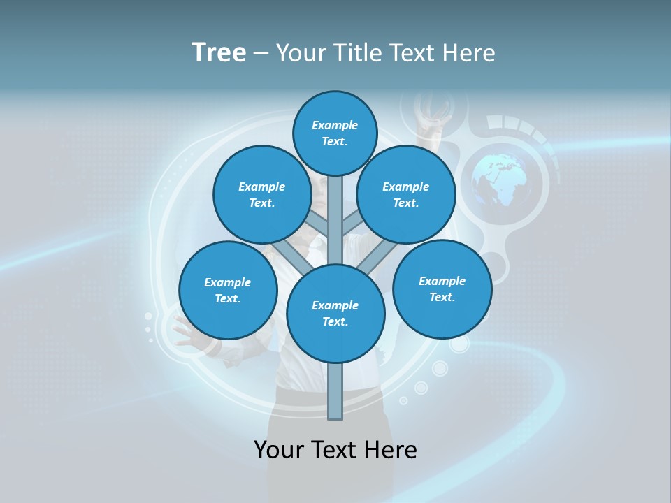 Select Person Worldmap PowerPoint Template