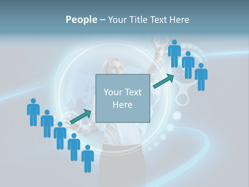 Select Person Worldmap PowerPoint Template